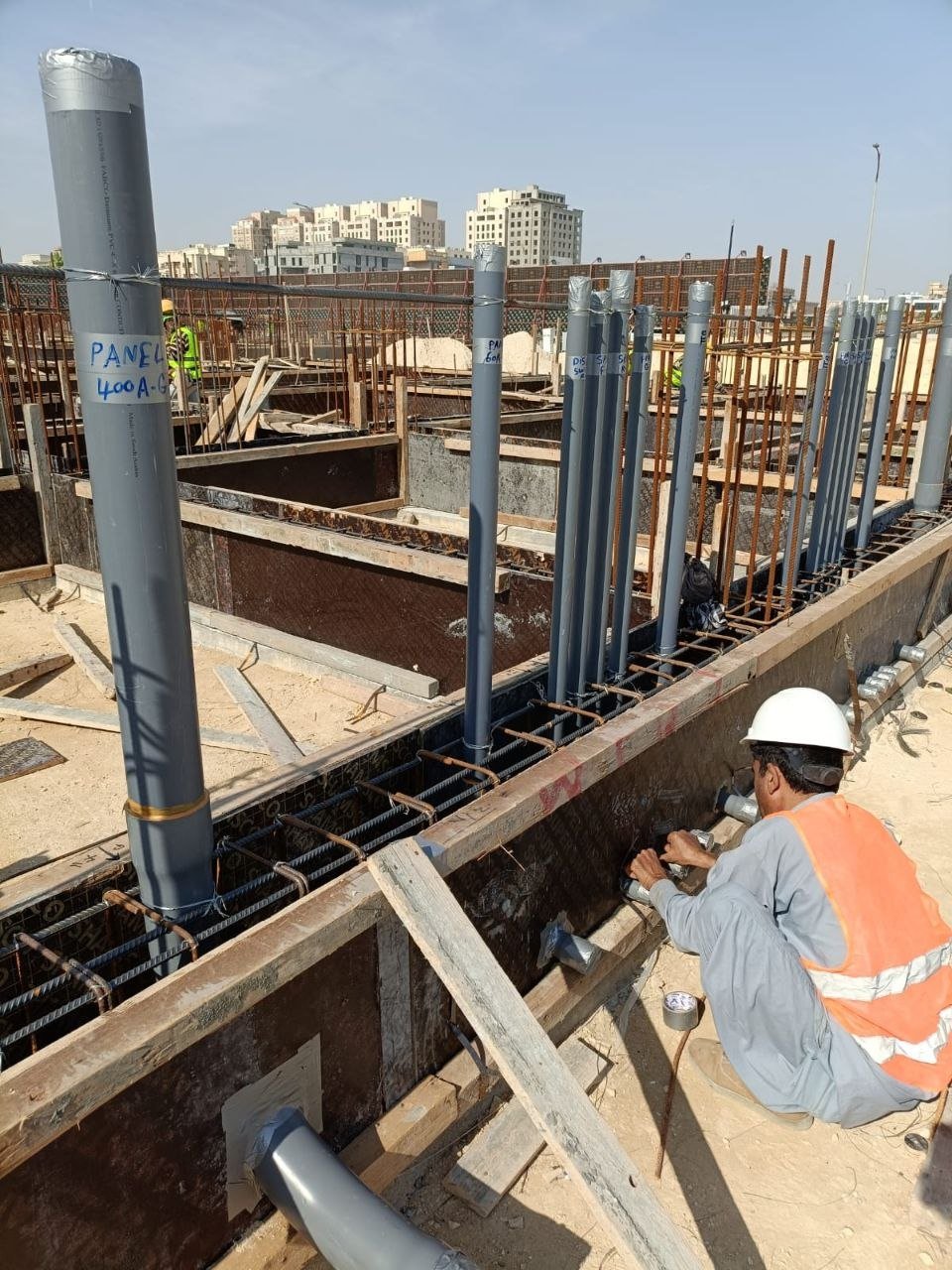 تنفيذ المشاريع الإنشائية